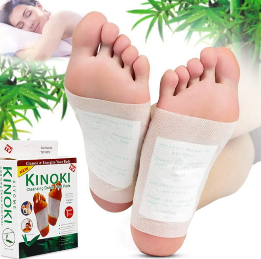 Almohadillas Desintoxicantes para Pies 100 Parches - Mejora tu Sueño