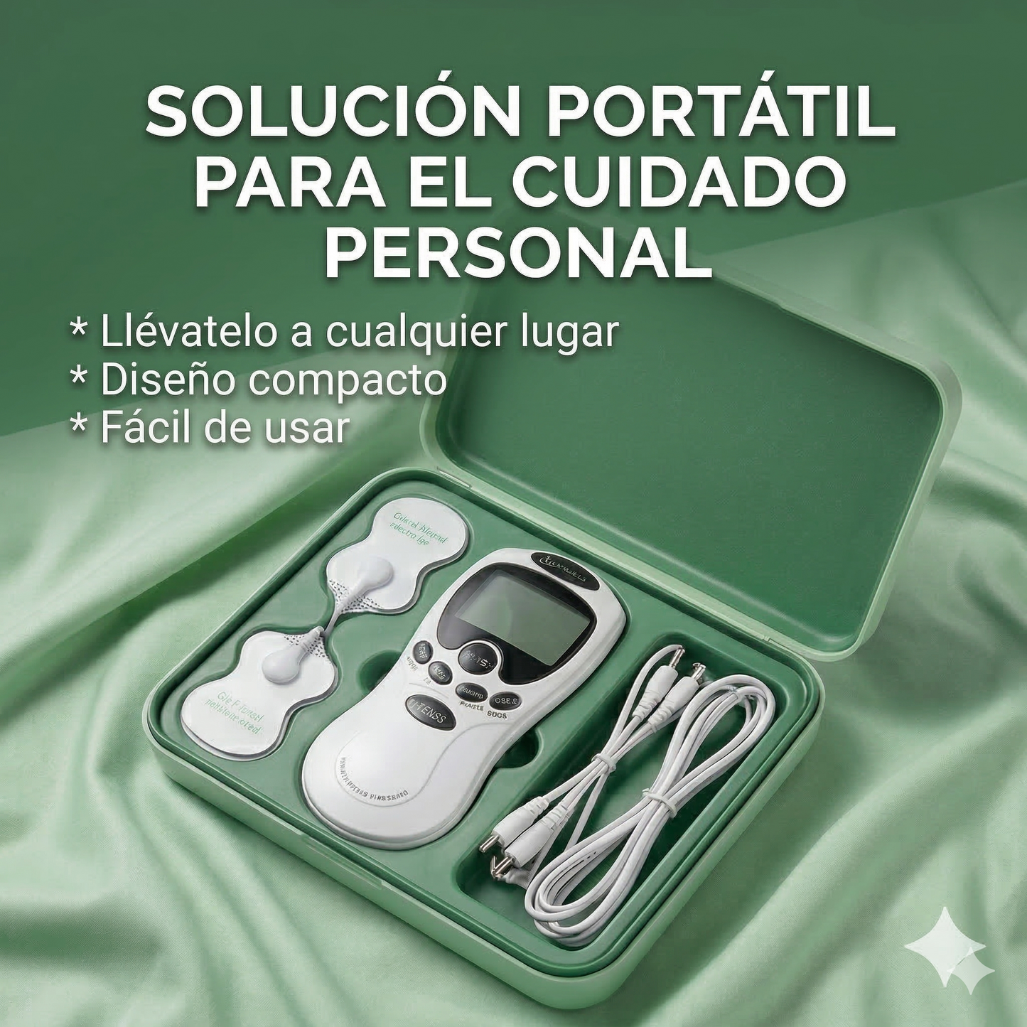 RelaxaPulse™ – Masaje Inteligente 8 Electrodos para un Cuerpo Sin Dolor