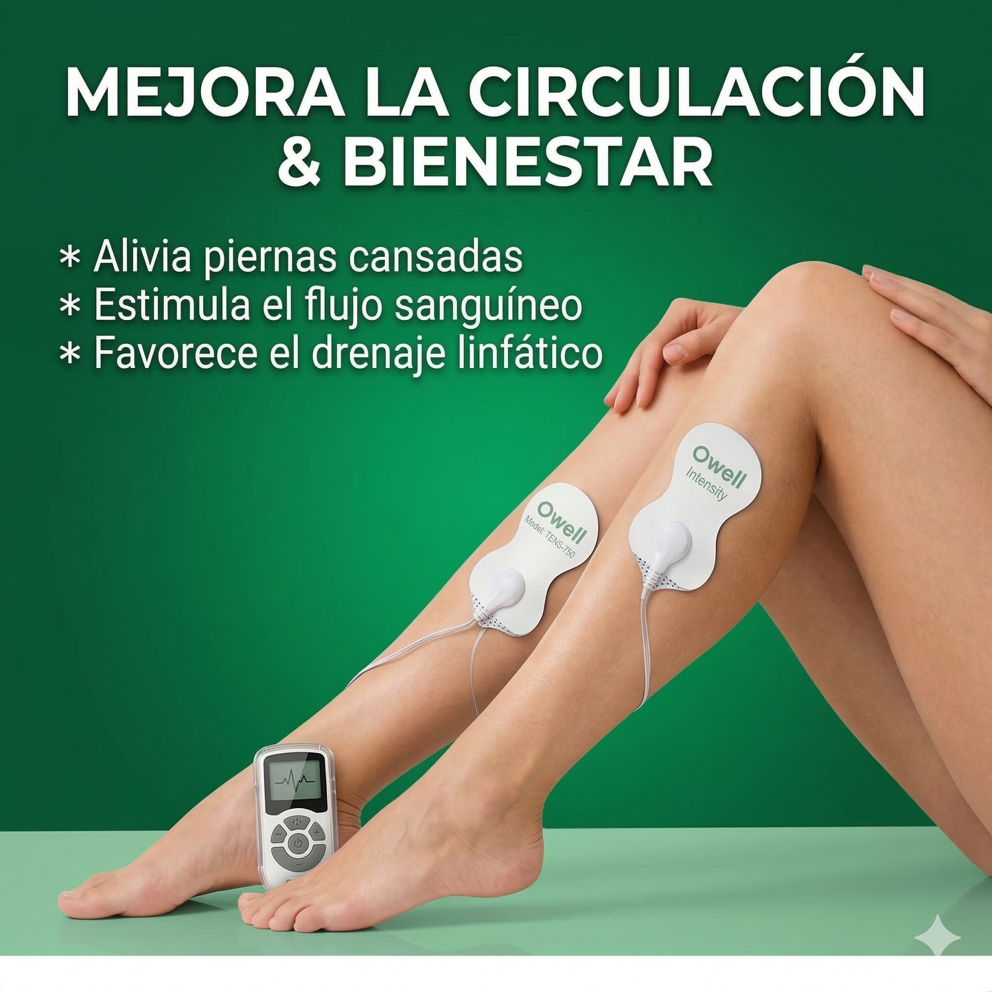 RelaxaPulse™ – Masaje Inteligente 8 Electrodos para un Cuerpo Sin Dolor