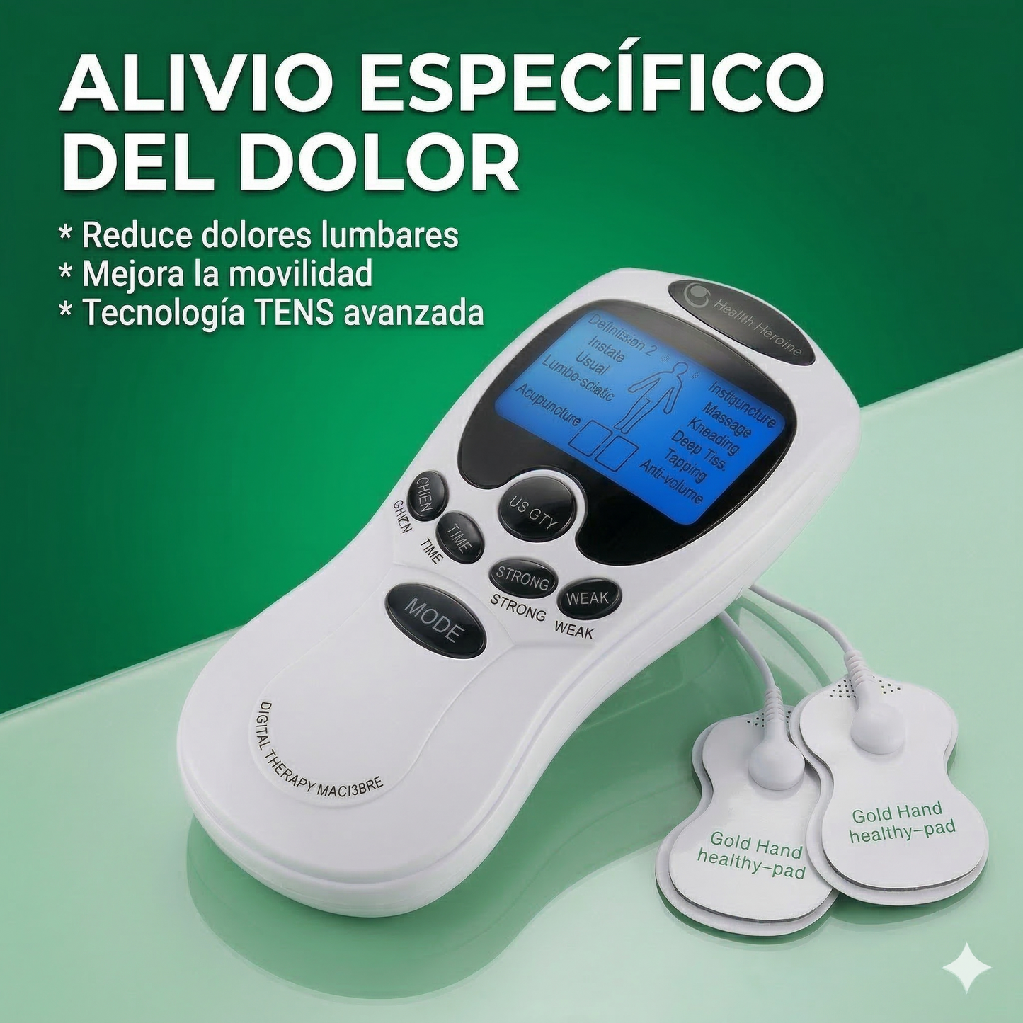 RelaxaPulse™ – Masaje Inteligente 8 Electrodos para un Cuerpo Sin Dolor