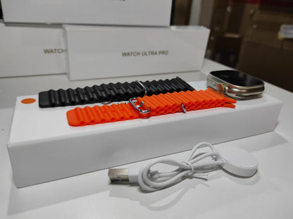 Smartwatch Ultra Pro con 2 Correas (Negro + Naranja) - additional image 5
