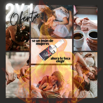 Perfume de Hombre con Feromonas atrapa mujeres