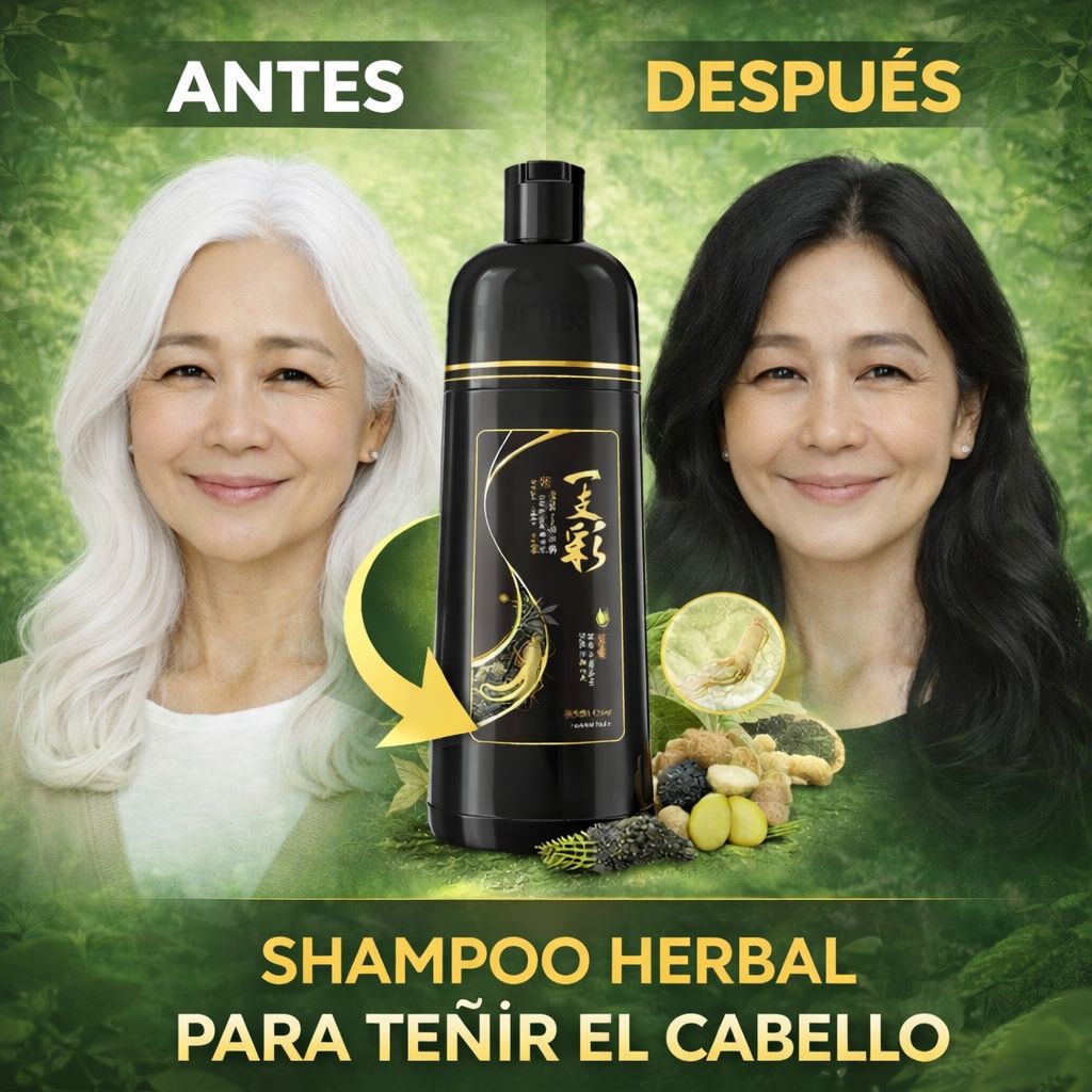 Shampoo Power Max® - Cubre Canas y Rejuvenece tu Imagen
