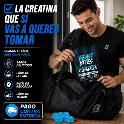 Beast Creatina Gummies™ - La Creatina Más Práctica Para Tu Día