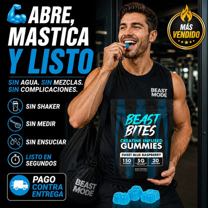 Beast Creatina Gummies™ - La Creatina Más Práctica Para Tu Día