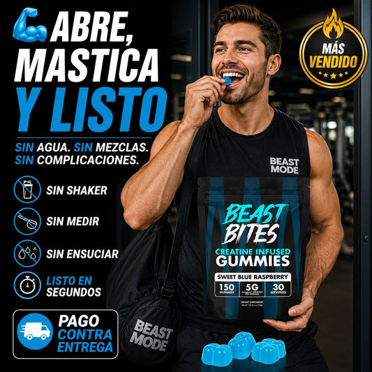 Beast Creatina Gummies™ - La Creatina Más Práctica Para Tu Día